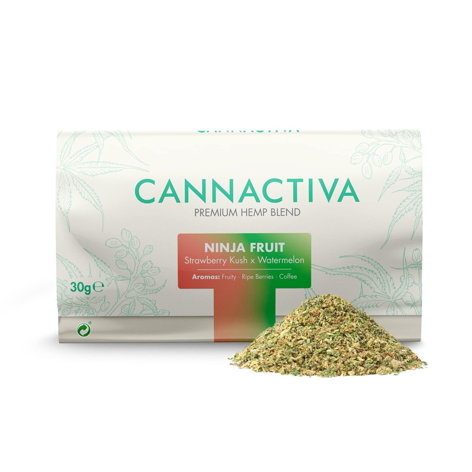 CBD TRIM Ninja Fruit (Strawberry Kush x Watermelon) 30g