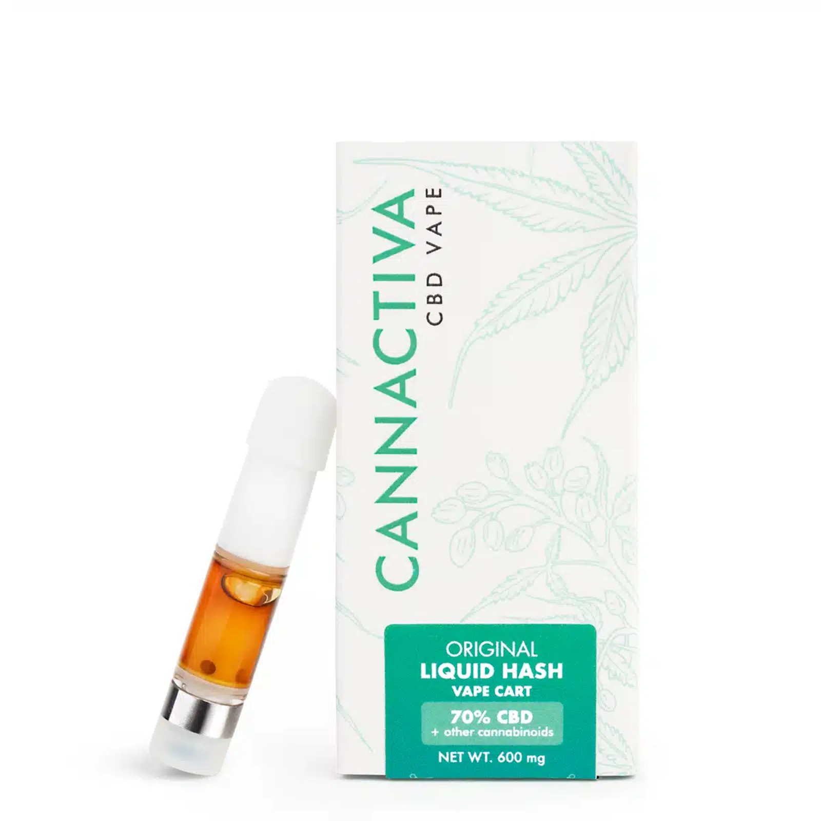 Cartucho CBD de espetro total (70% CBD + canabinóides) - Image 2