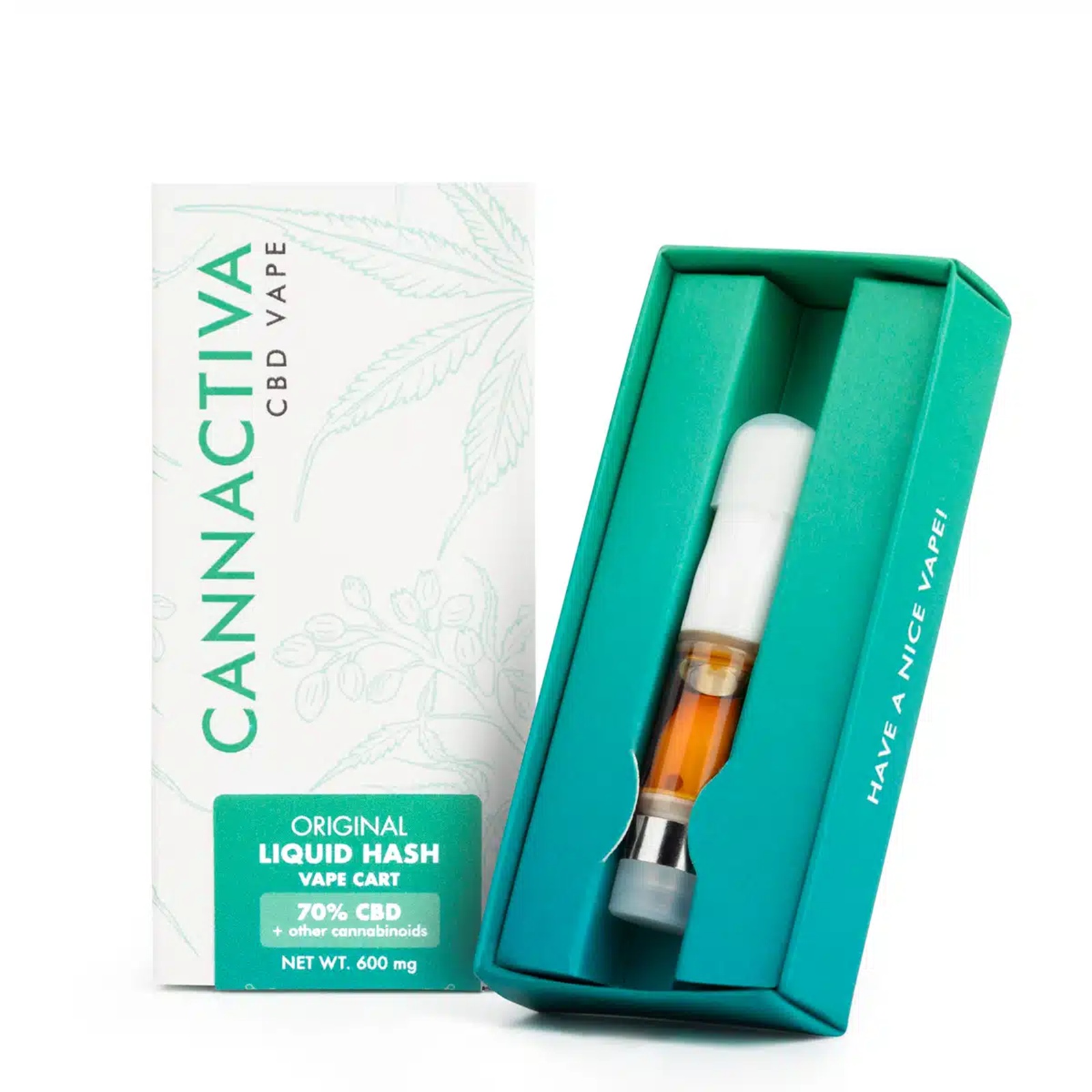 Cartucho CBD de espetro total (70% CBD + canabinóides) - Image 3