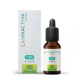 E-Liquid CBD – Maçã Ácida