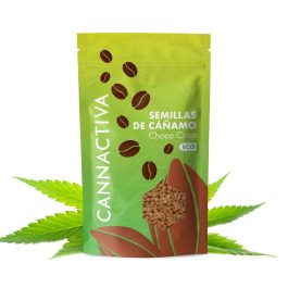 Snack de cânhamo doce com chocolate orgânico (40 g.)