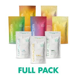 Full-Pack CBD – 5 Flores CBD Clássicas + 3 CBD Indoor